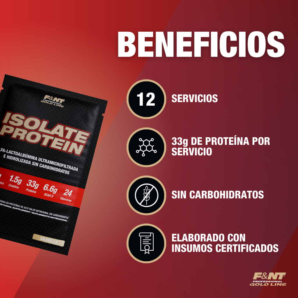 Isolate Protein Vainilla