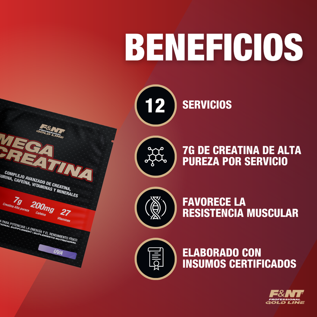 Mega creatina Uva