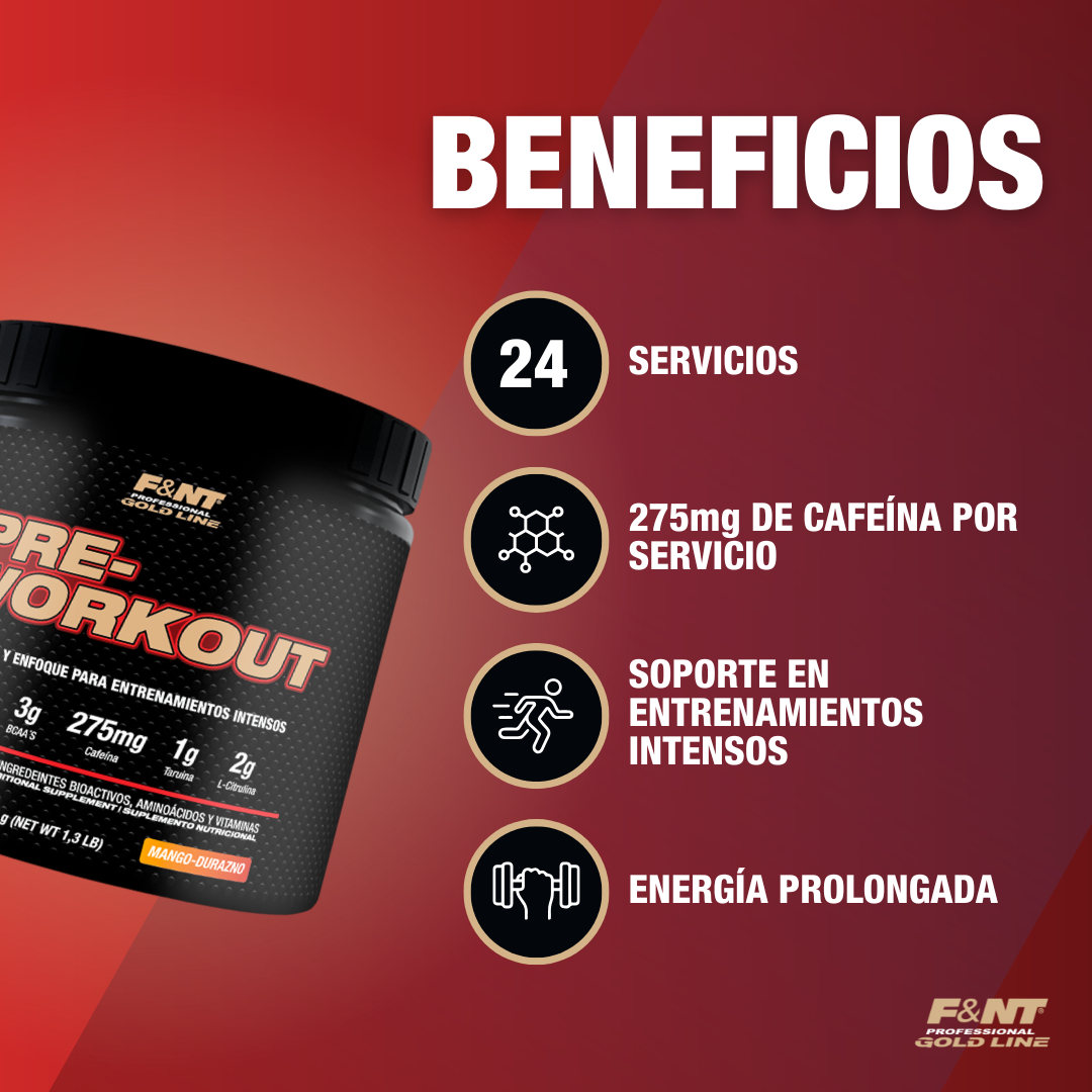 Pre-workout Mango-Durazno