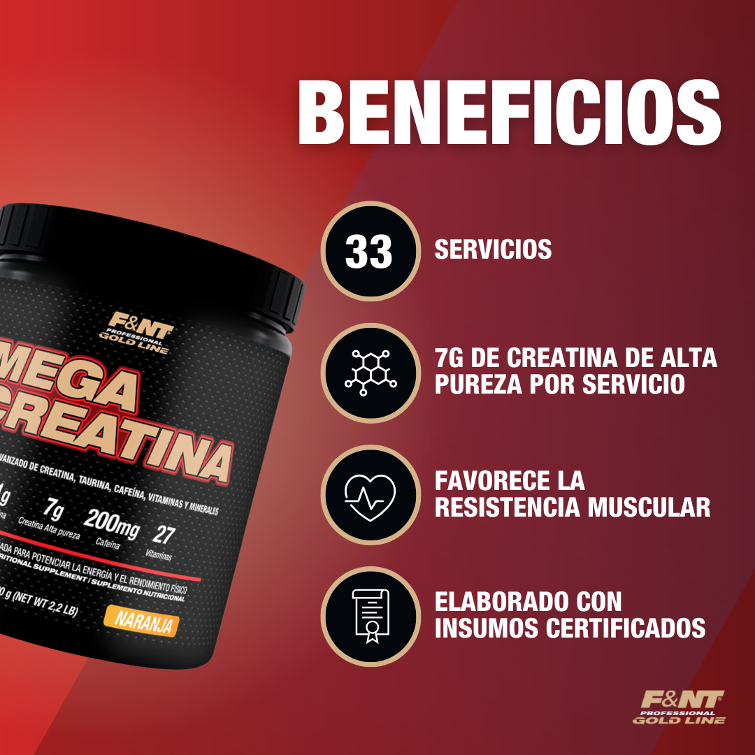 Mega Creatina Naranja