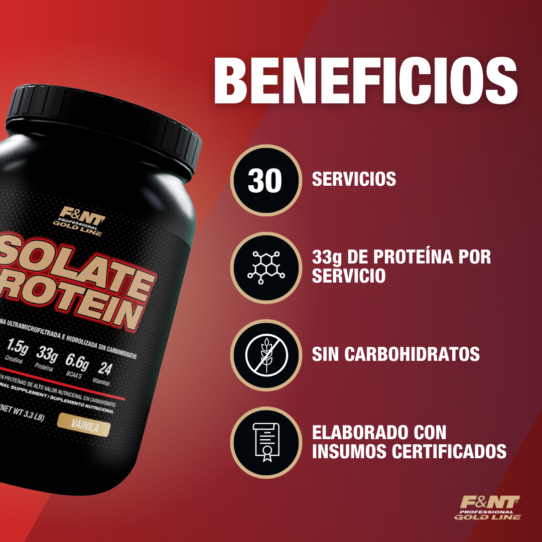 Isolate Protein Vainilla