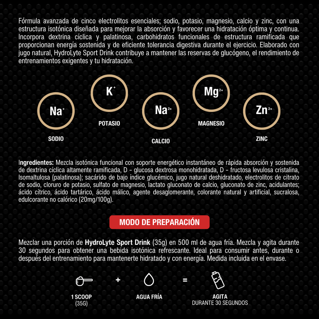 HydroLyte Sport Drink Piña