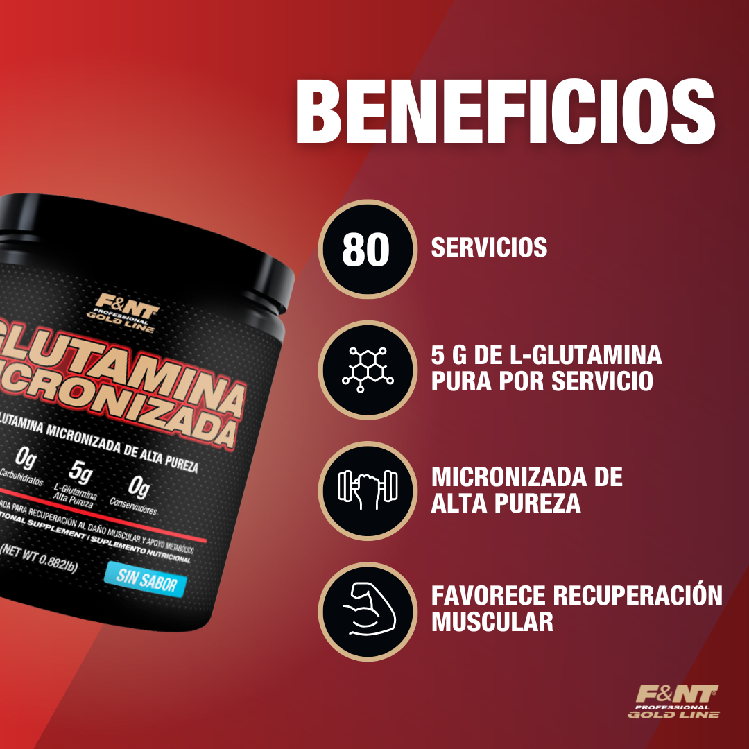 L-Glutamina Micronizada Natural