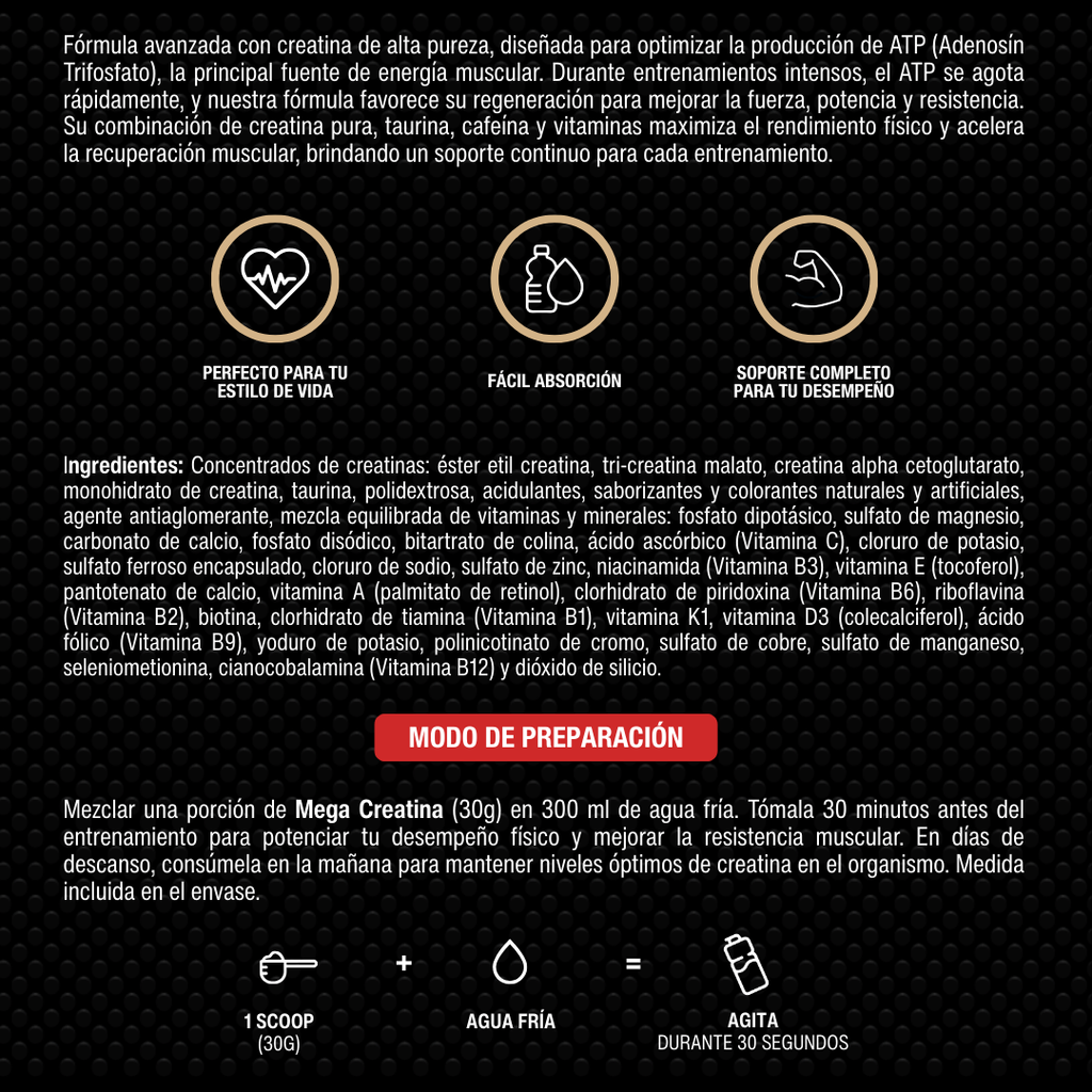 Mega Creatina Naranja
