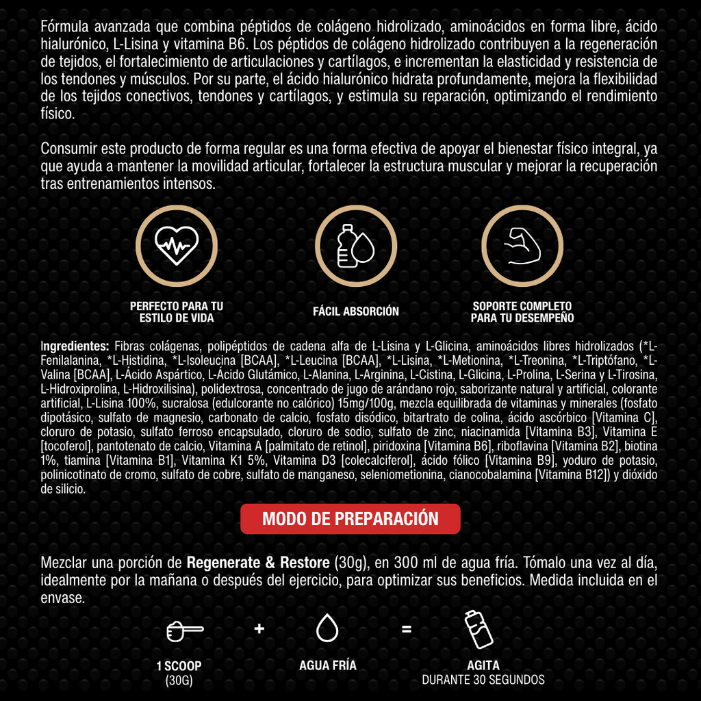 Regenerate & Restore Arándano