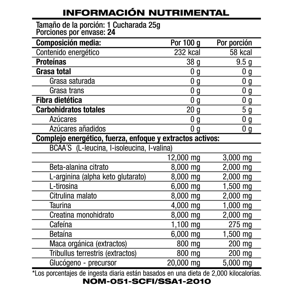 Pre-workout Blueberry